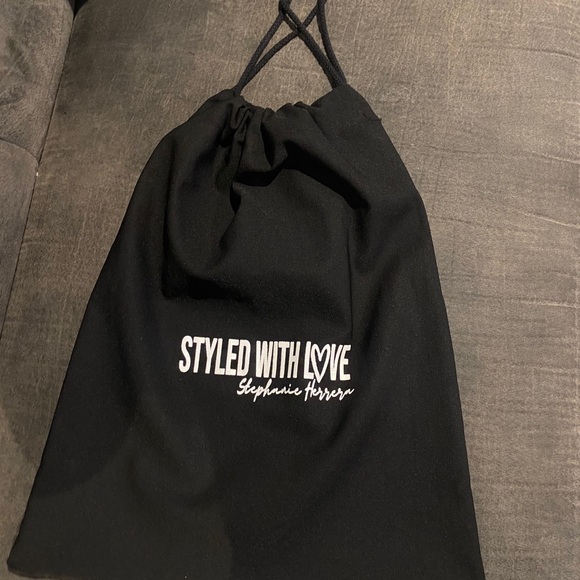 Snake print acrylic handbag - Picture 3 of 3